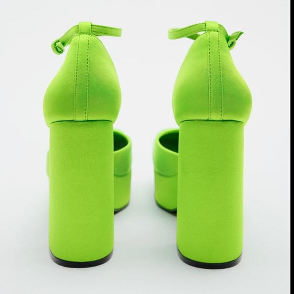 Zara heeled platform shoes - Picture 3 of 4